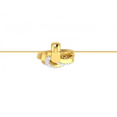 Caylin Diamond Pendant in Gold